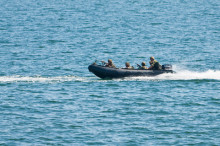 US Navy Speed Boat