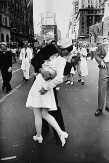The Kissing Sailor