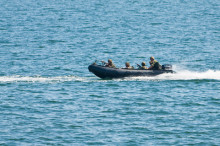 US Navy Speed Boat